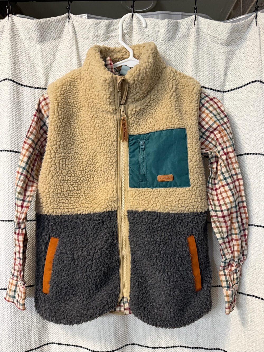 Class club boys vest and matching button up